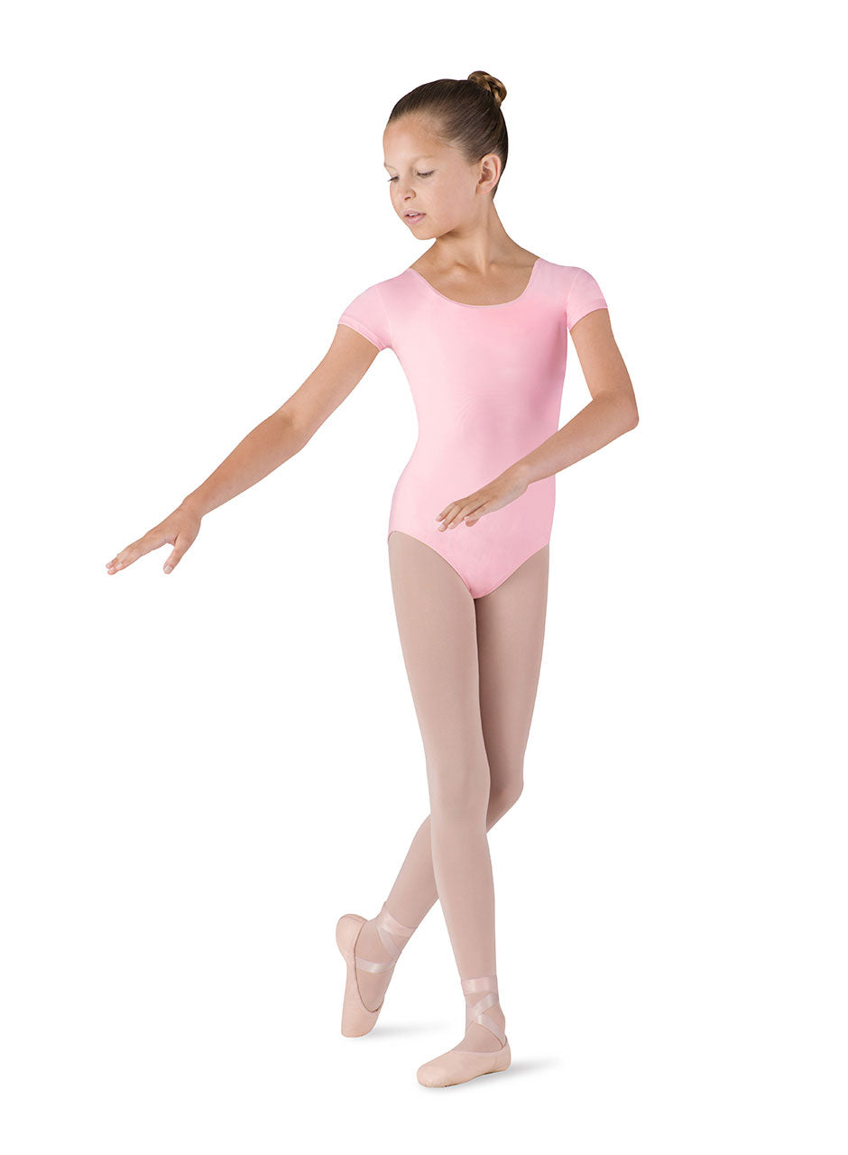 TCT verified Bloch retailer-backend image | bloch-dujour-cap-sleeve-leotard-cl5602 | candy pink