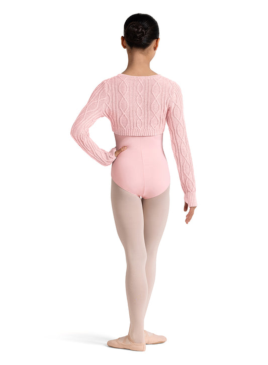 Bloch Child Fix Wrap Knit Top - CZ30009