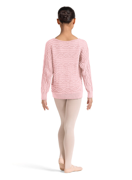 Bloch Child Wide Neck Oversized Knit - CZ30011