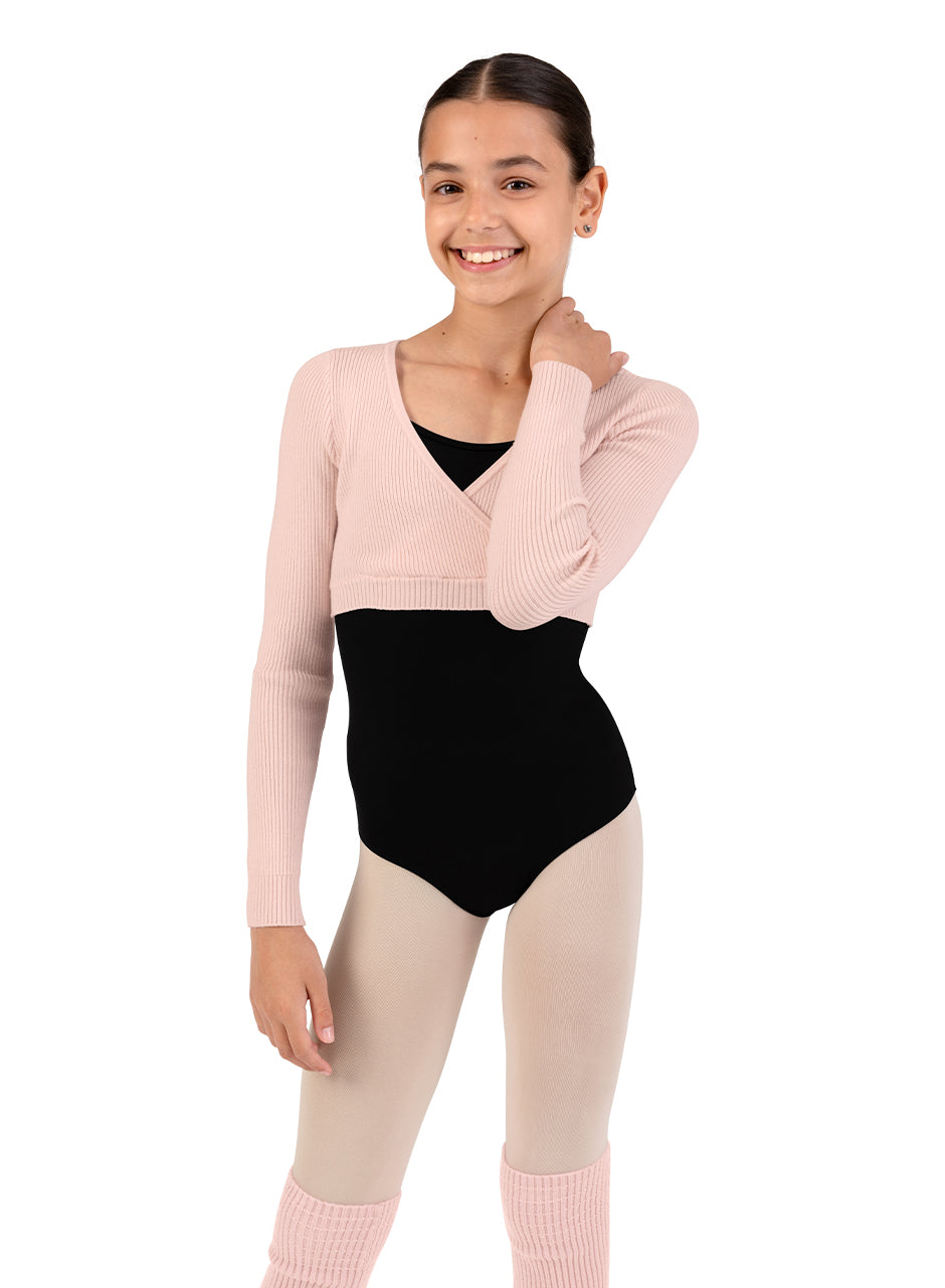 Bloch Girls Fixed Wrap Top - CZ30019