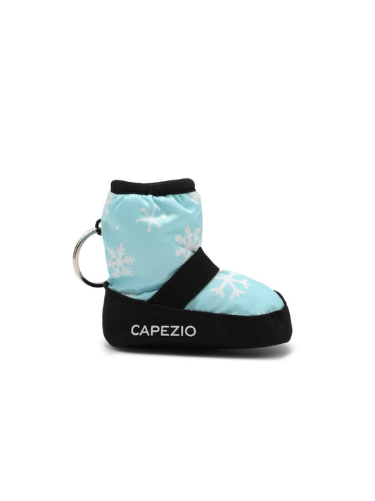Capezio Mini Bootie Keychain A3042 in Snowflake Print