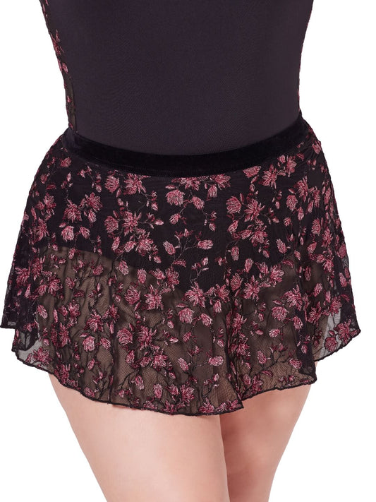 Capezio Ornate Romance Enchant Pull on Skirt - F12406W, manufacturer photo
