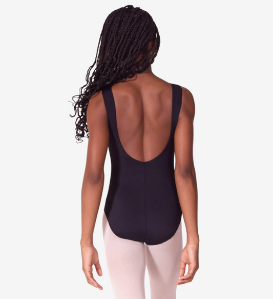 Capezio Soft Elegance Boat Neck Leotard Tween - EL105T