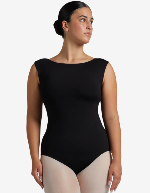 Capezio Soft Elegance Boat Neck Leotard - EL105W