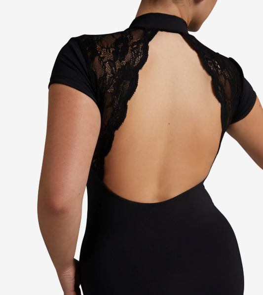 Capezio Soft Elegance SHort Sleeve Leotard - EL107W