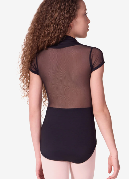 Capezio Soft Elegance Corset Short Sleeve Leotard Tween - EL108T