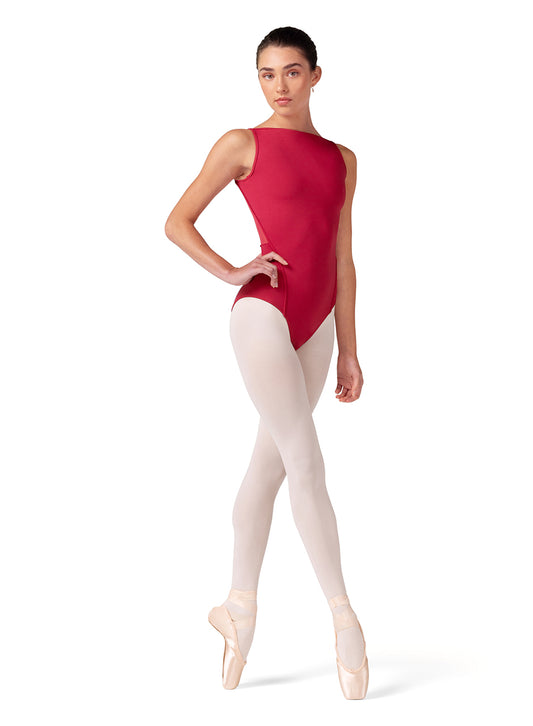 Bloch Embroidered Boat Neck Leotard - L40004