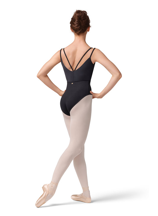 Mirella Child Stripe Body Cami Leotard - M70001TM