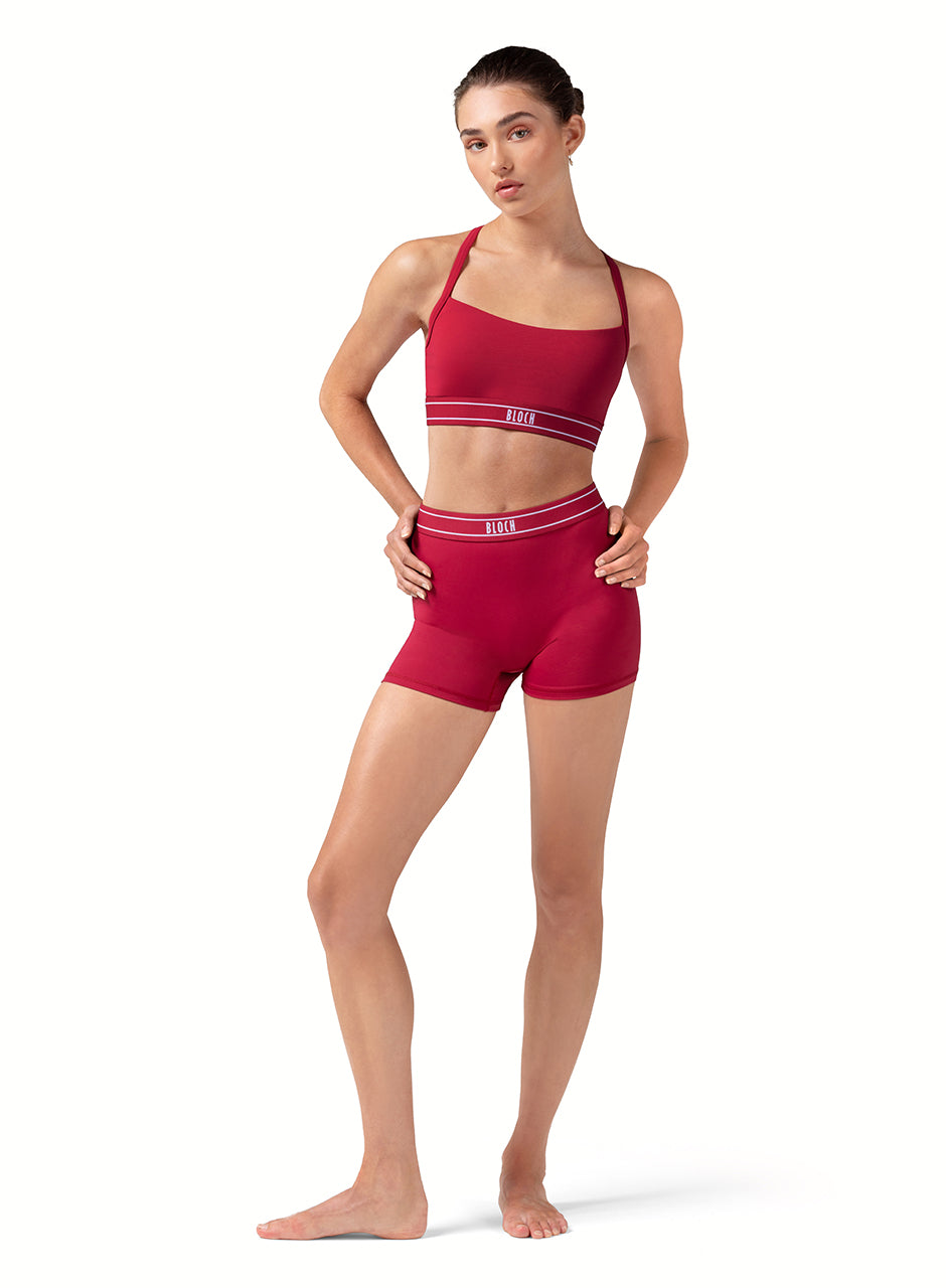 Bloch Logo Elastic Shorts - R90002