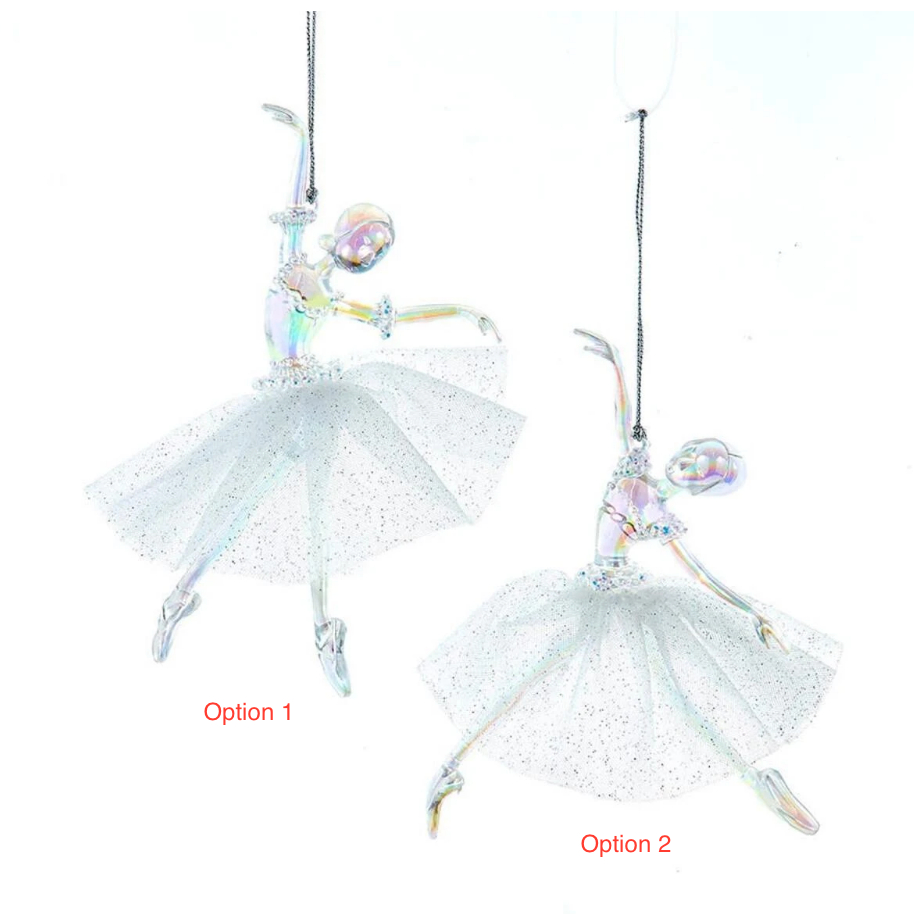 Kurt Adler Clear Ballerina T3751
