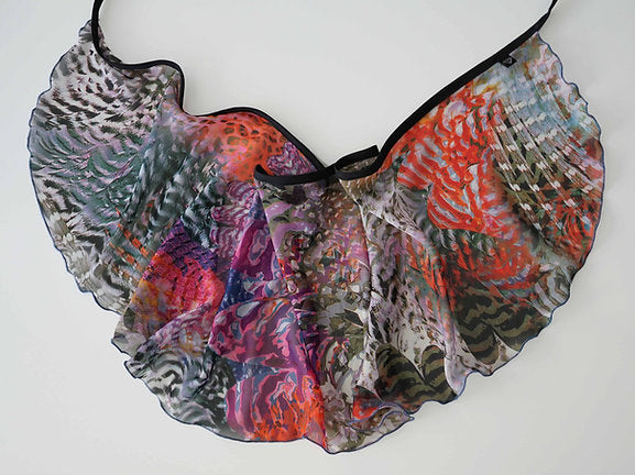 Jule Wrap Skirt: Feathers - WS185