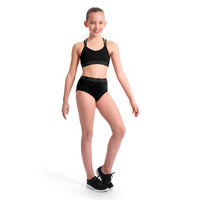 Bloch Logo Elastic Crop Top - FT5088C