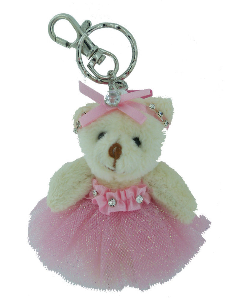 Ballerina Bear Key Ring - 77410