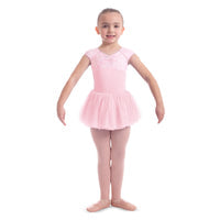 Mirella Printed Body Cap Sleeve Tutu Leo - M1541C