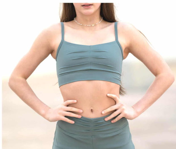 Honeycut Flutter Top - T2132