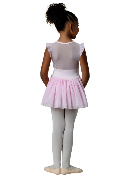 DANZNMOTION Skylar Flutter Sleeve Dress - 22200C