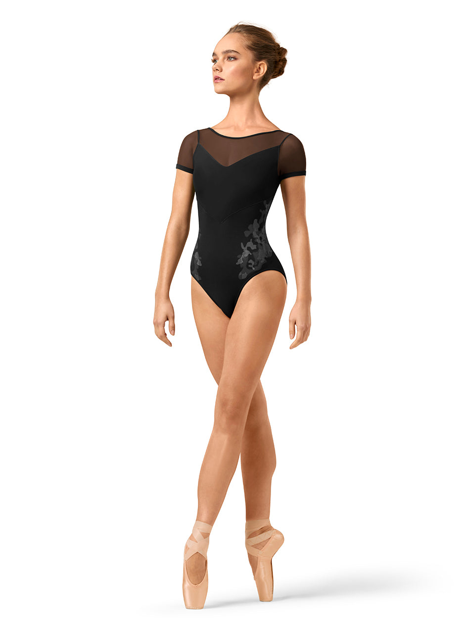 Bloch Boat Neck Camo Leotard - L4312