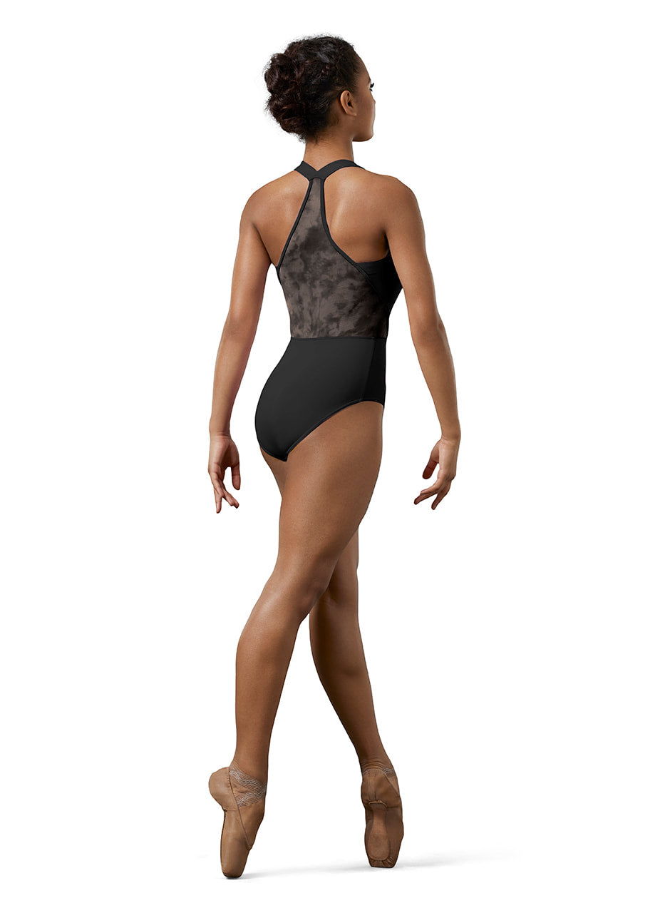 Mirella Watercolor Wide Strap Camisole Leotard - M2181LM