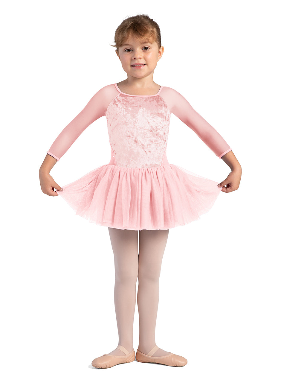 Bloch Velvet 3/4 Sleeve Tutu Dress - CL0249