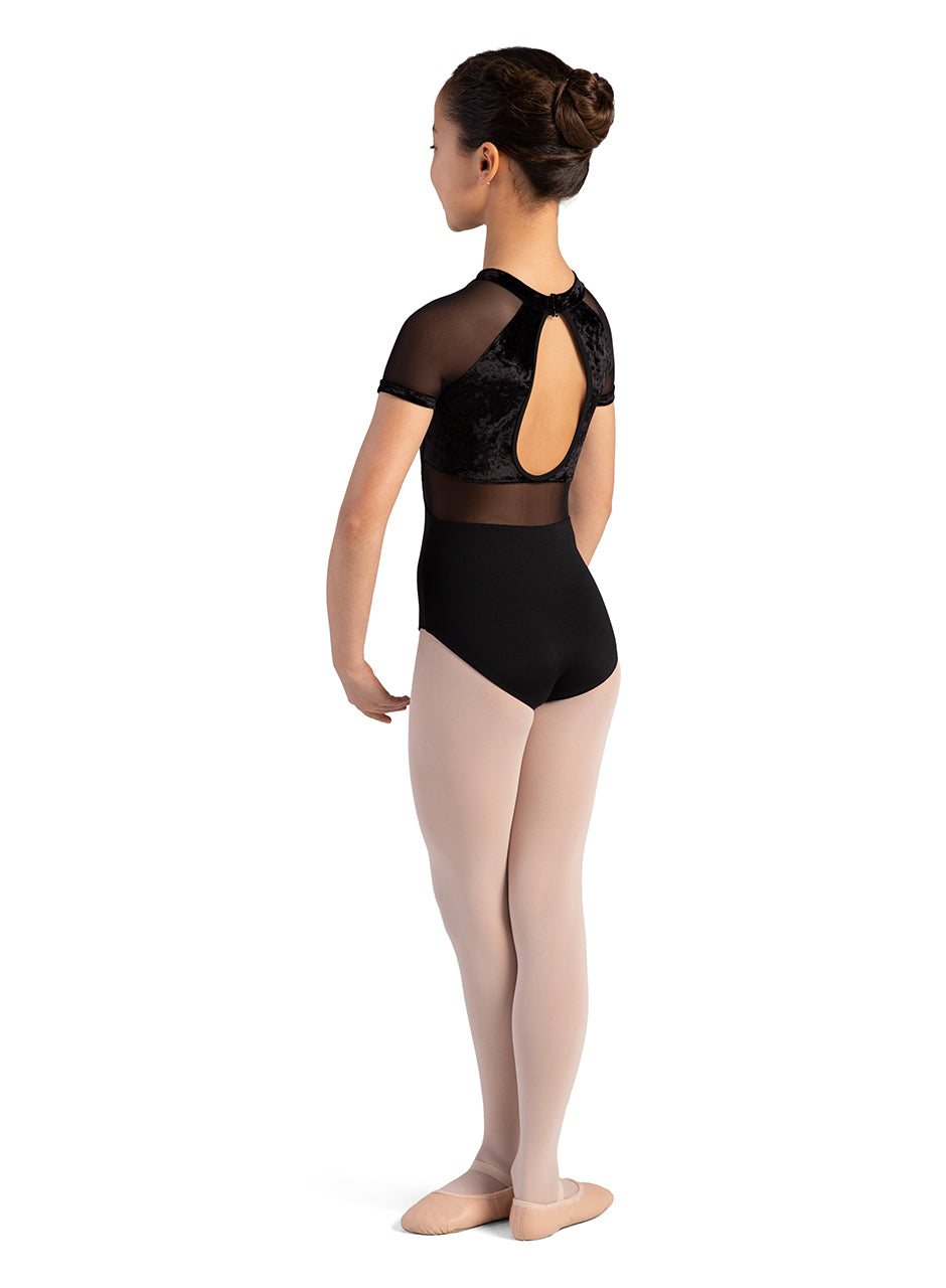 Bloch Mock Neck Velvet Leotard - CL4152