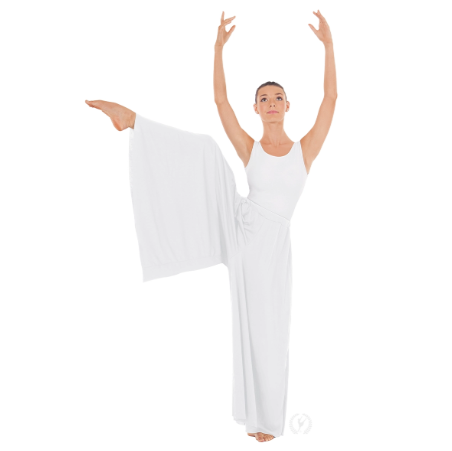 Eurotard WHITE Palazzo Pant