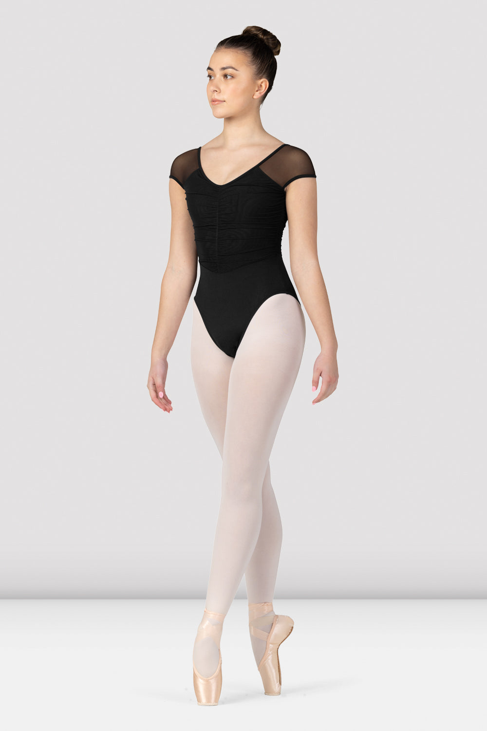 Bloch Ruched Cap Sleeve Leotard - LB5215