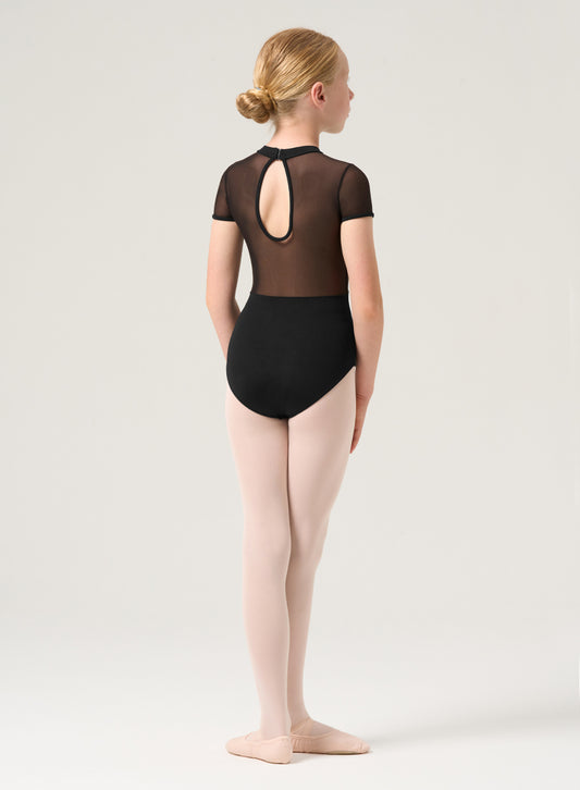 Bloch Mesh Cap Sleeve Leotard - CL0512