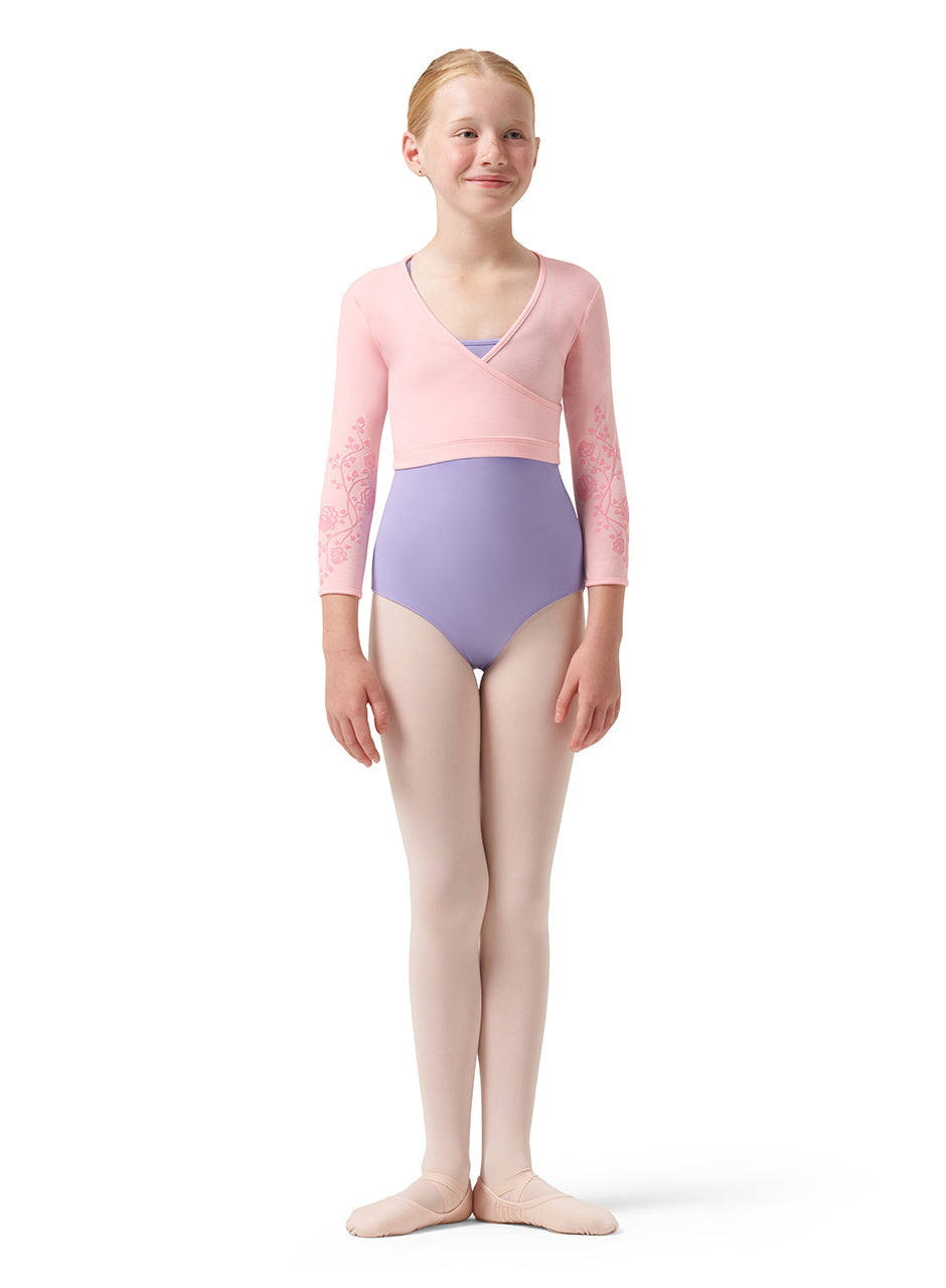 Bloch Mesh Fixed Wrap Top - CZ0516