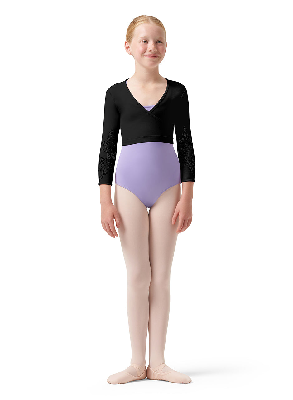 Bloch Mesh Fixed Wrap Top - CZ0516