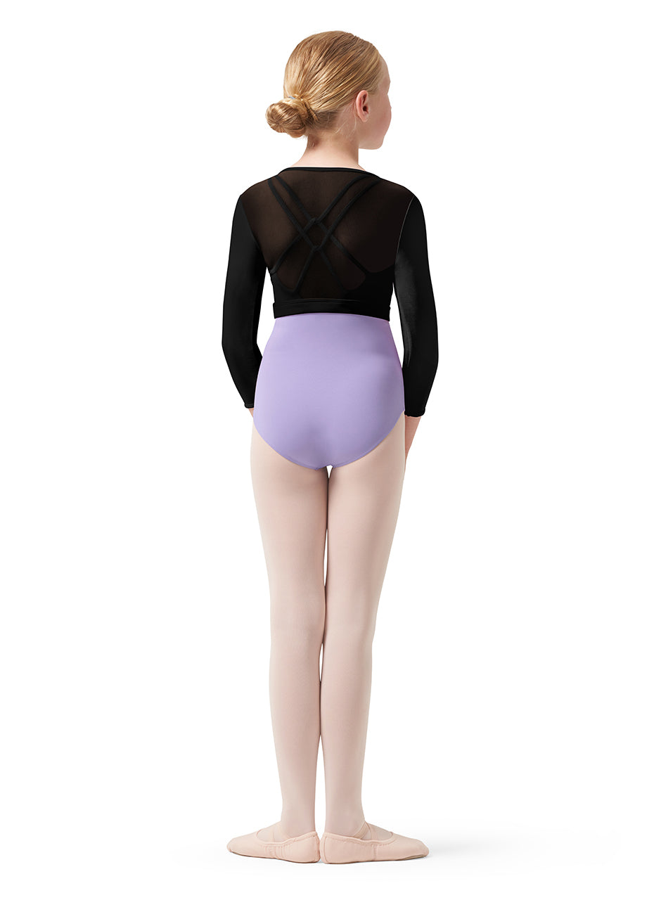 Bloch Mesh Fixed Wrap Top - CZ0516