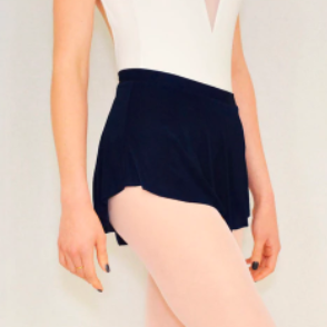 Bullet Pointe Skirt - Navy