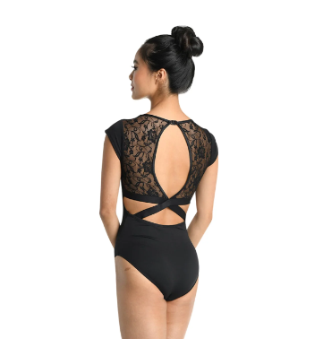 DANZNMOTION "Yasmin" Cap Sleeve Leotard - 23113A