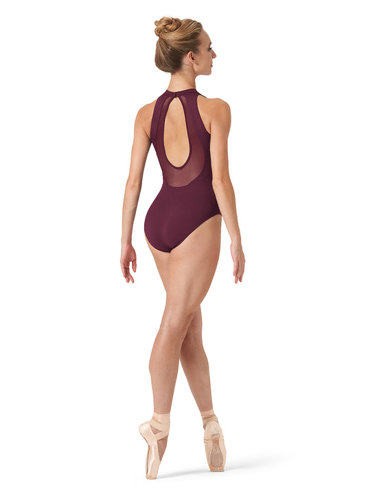 Bloch Mock Neck Halter Leotard - L0545B