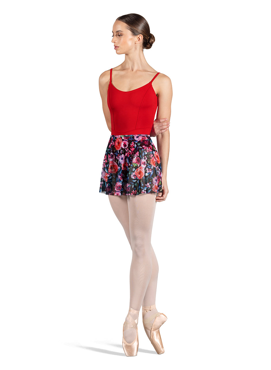 Bloch Printed Mesh Skirt - R0241