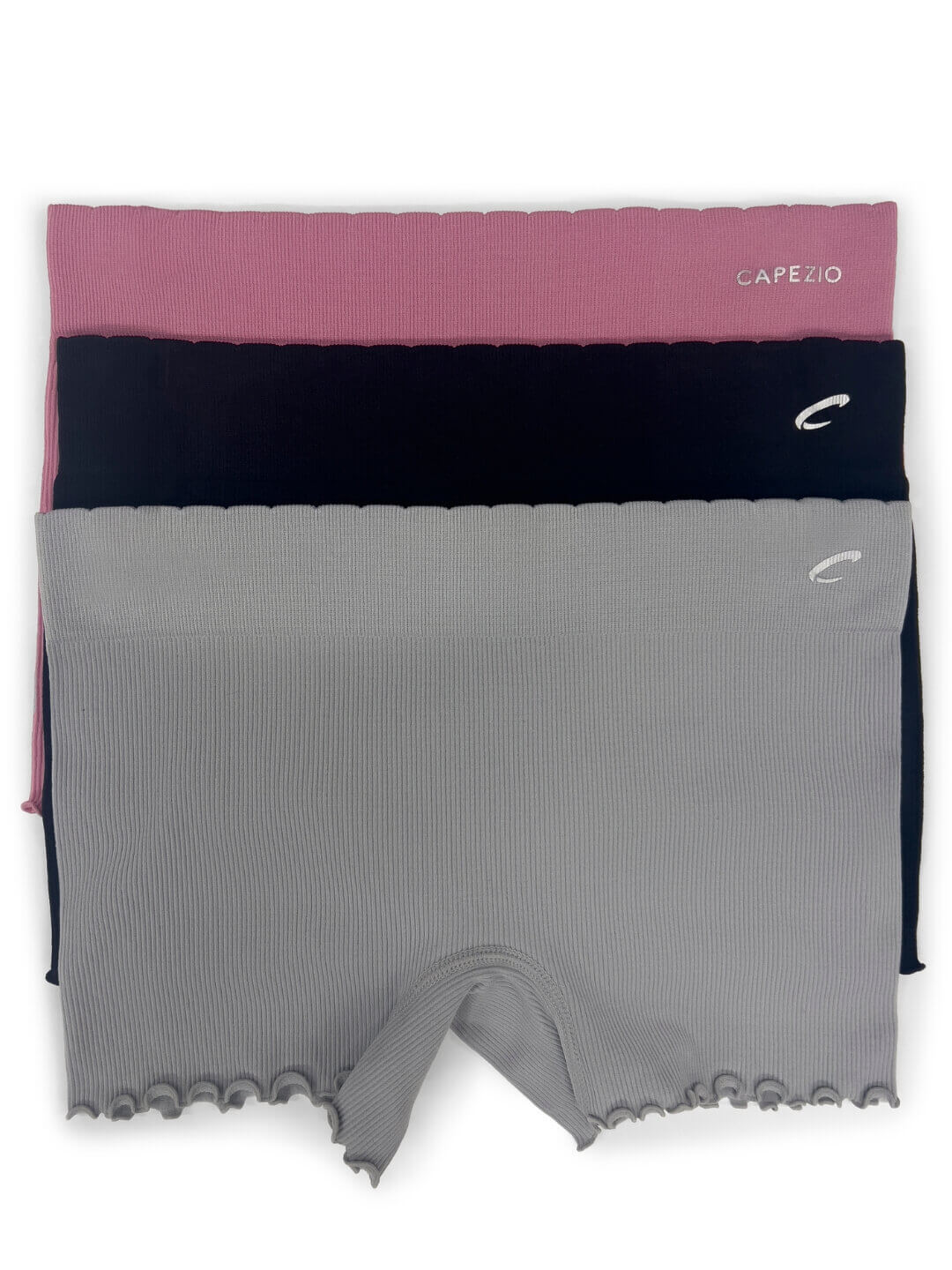 Capezio Seamless Ribbed Shortie (3 Pack) - RU2001