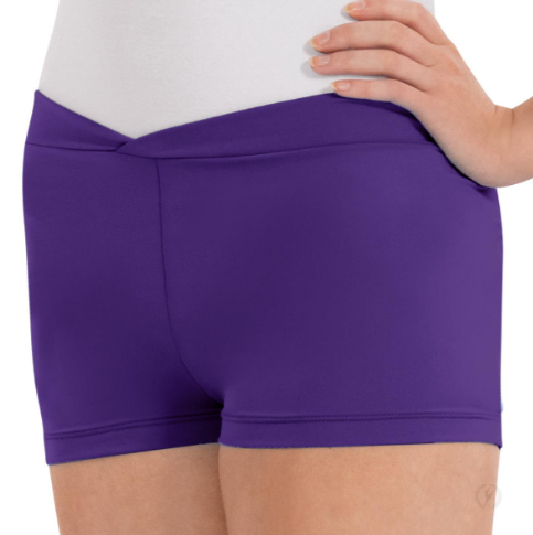 Eurotard Women's V-Front Booty Shorts - 44754