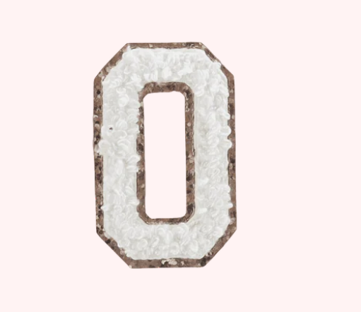 Rac N Roll "O" Letter Patch