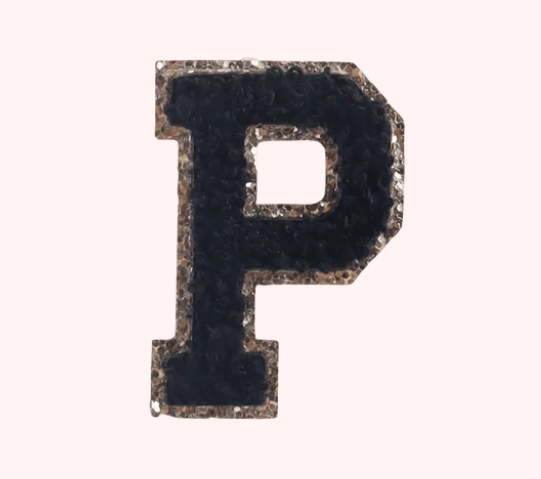 Rac n Roll "P" Letter Patch