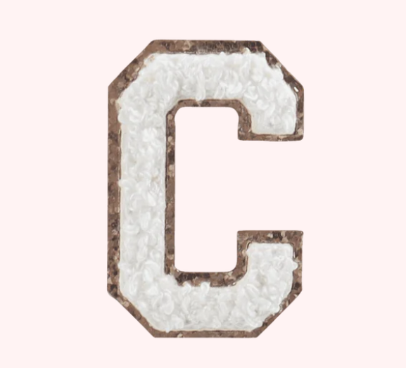 Rac n Roll "C" Letter Patch