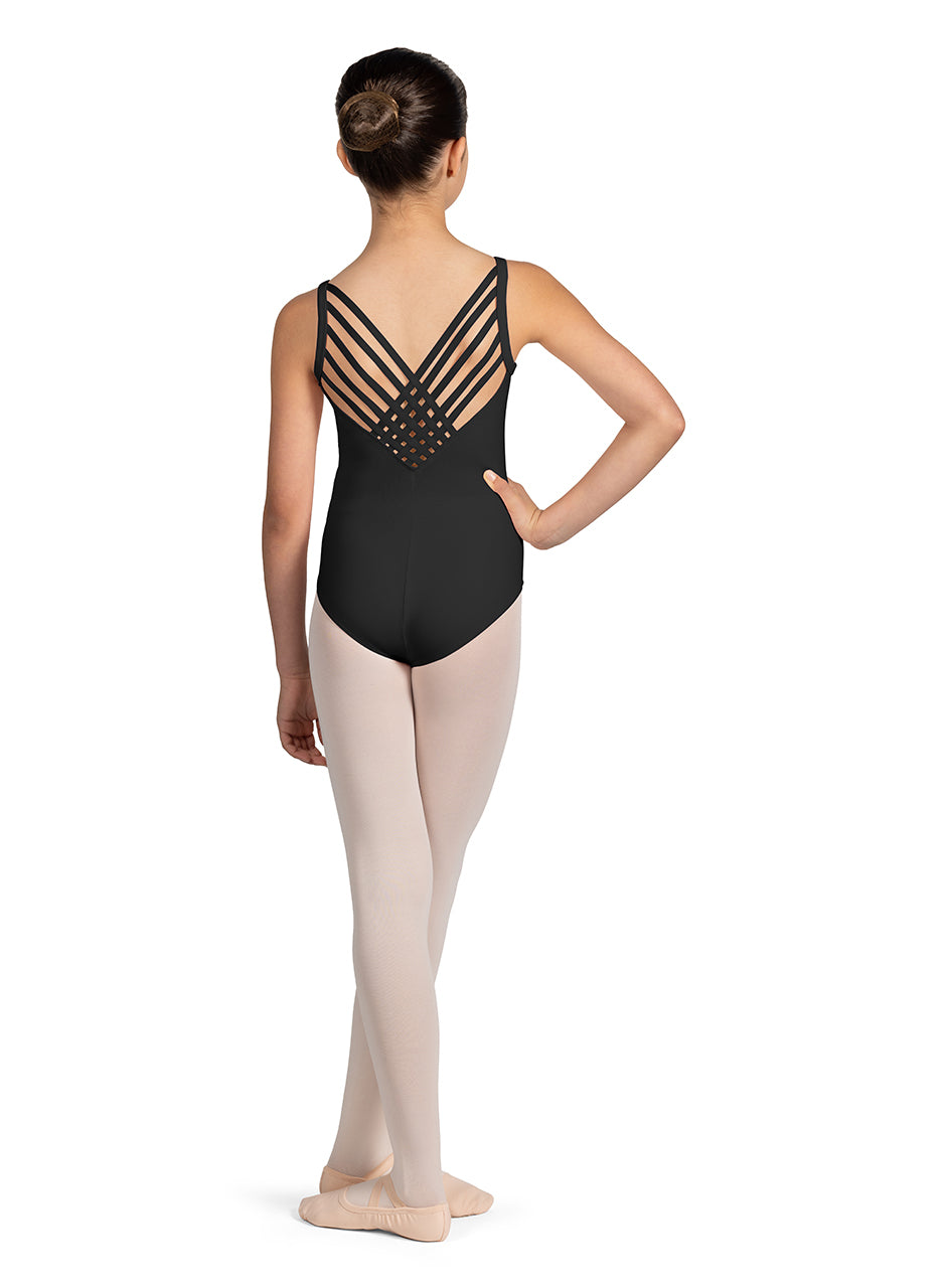 Mirella Glow Girl V Neck Leotard - M1248C
