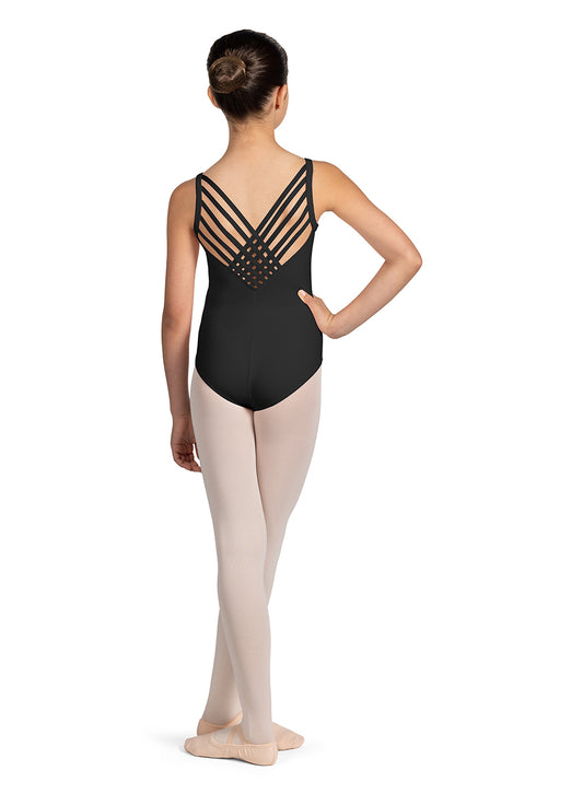 Mirella Glow Girl V Neck Leotard - M1248C
