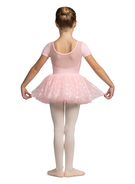 Mirella Glow Girl Cap Sleeve Tutu Dress - M1561C