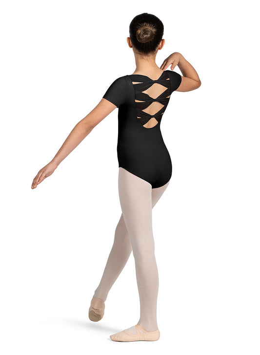 Mirella Glow Girl Cap Sleeve Leotard - M1562C