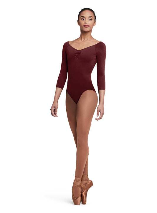 Bloch Dana 3/4 Sleeve Leotard - L4206