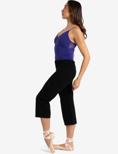 Capezio Harmonie Wellness Crop Wide Leg Pant - CK10993W