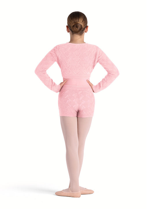 Bloch Knit Wrap Top - CZ5259