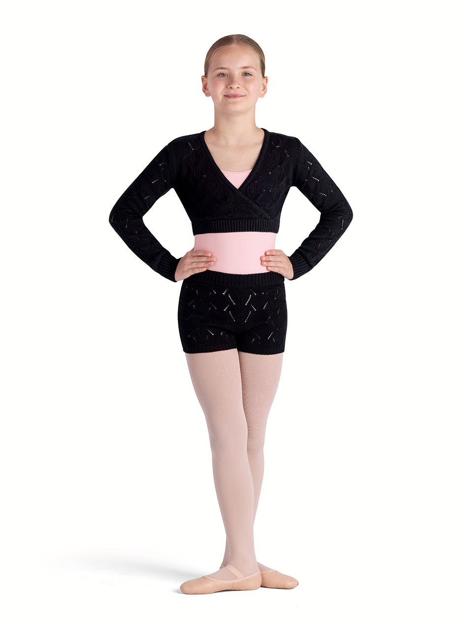 Bloch Knit Wrap Top - CZ5259
