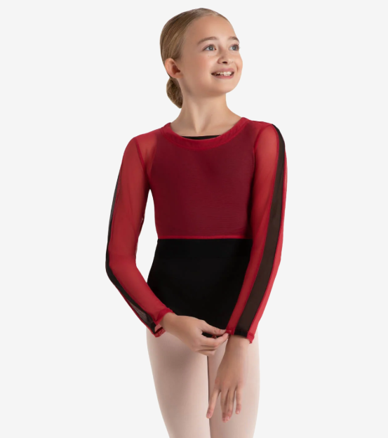 Capezio C'est La Vie Child Joyeux Mesh Cover Up - 12154C