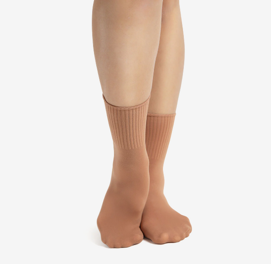 Capezio Ribbed Sock - BG022