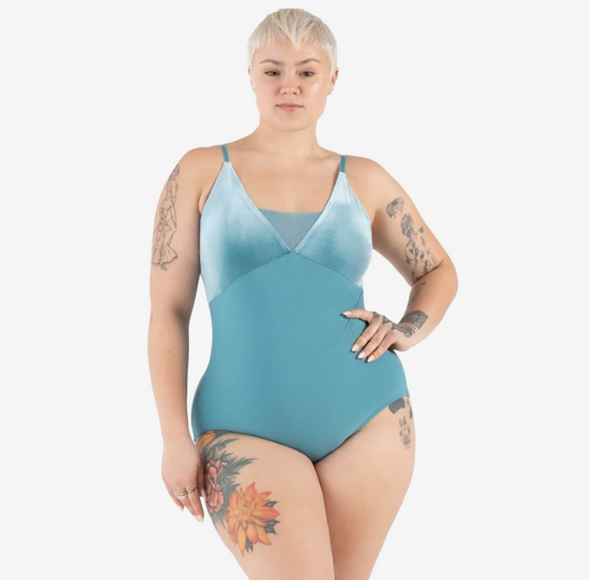 Capezio Velvet Forest Pine Leotard - 12230W